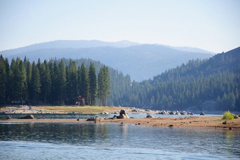 Sierra landscape at Shaver Lake, California