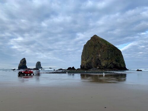 Haystack rock